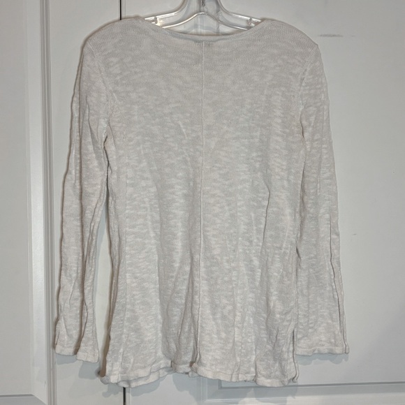 Project White Cotton Linen Slub Sweater M - Picture 6 of 8